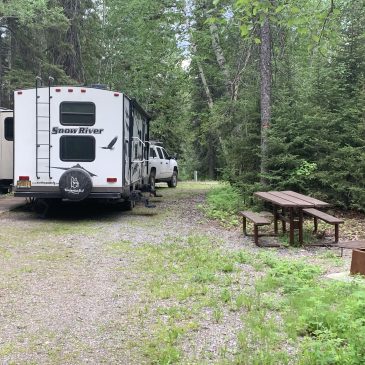Paint Lake provincial campground